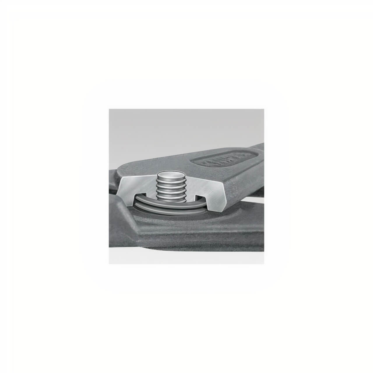 Knipex 225mm Straight Tip 40-100mm Precision External Circlip Pliers