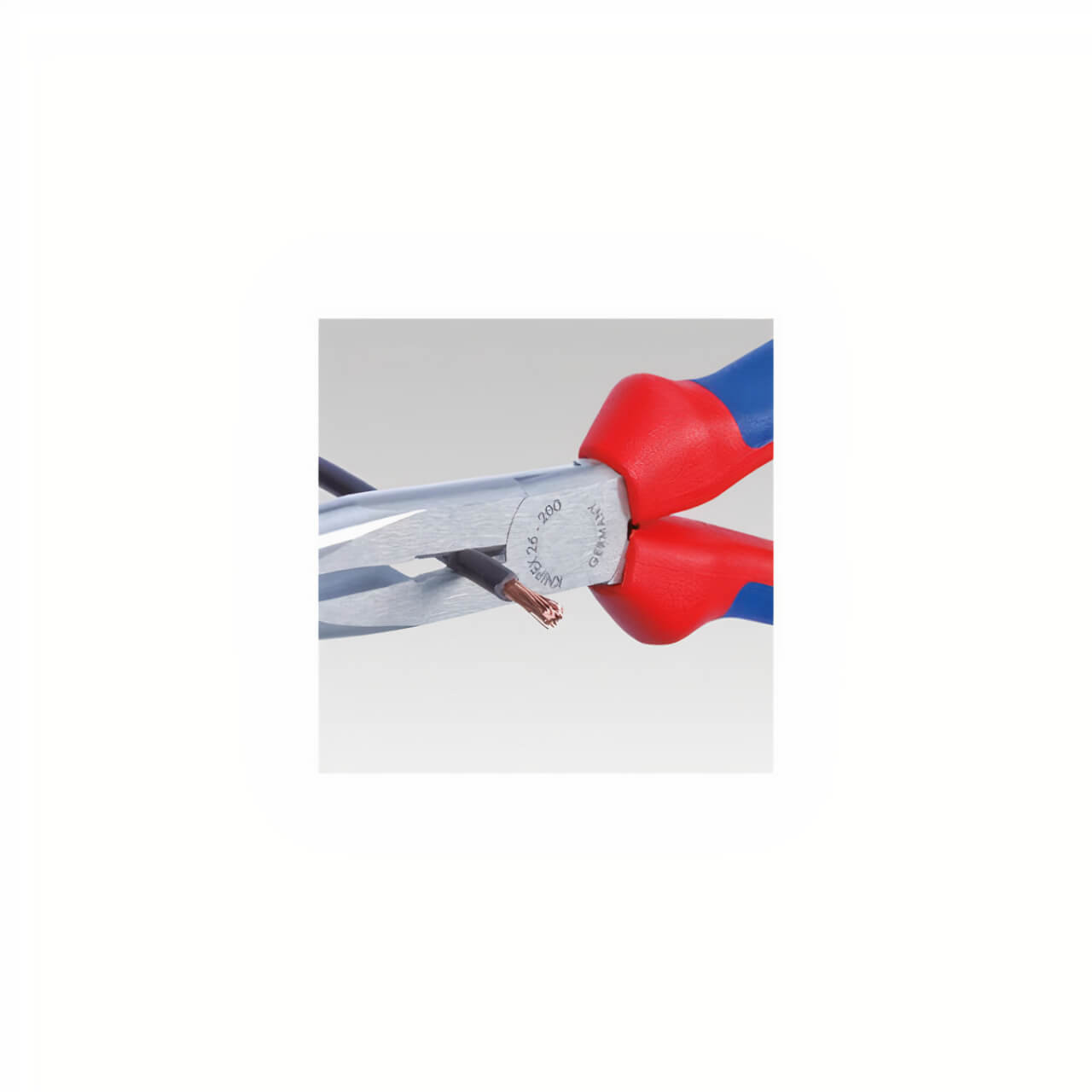 Knipex 200mm Long Nose Pliers With Cutter