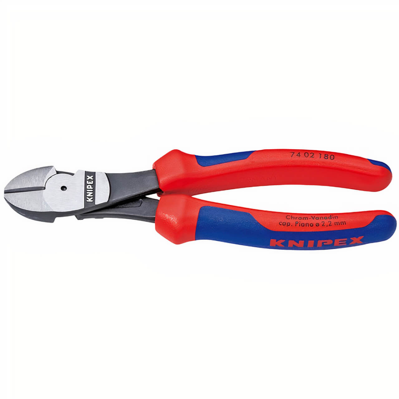 Knipex 200mm High Leverage Diagonal Cutter Comfort Grip