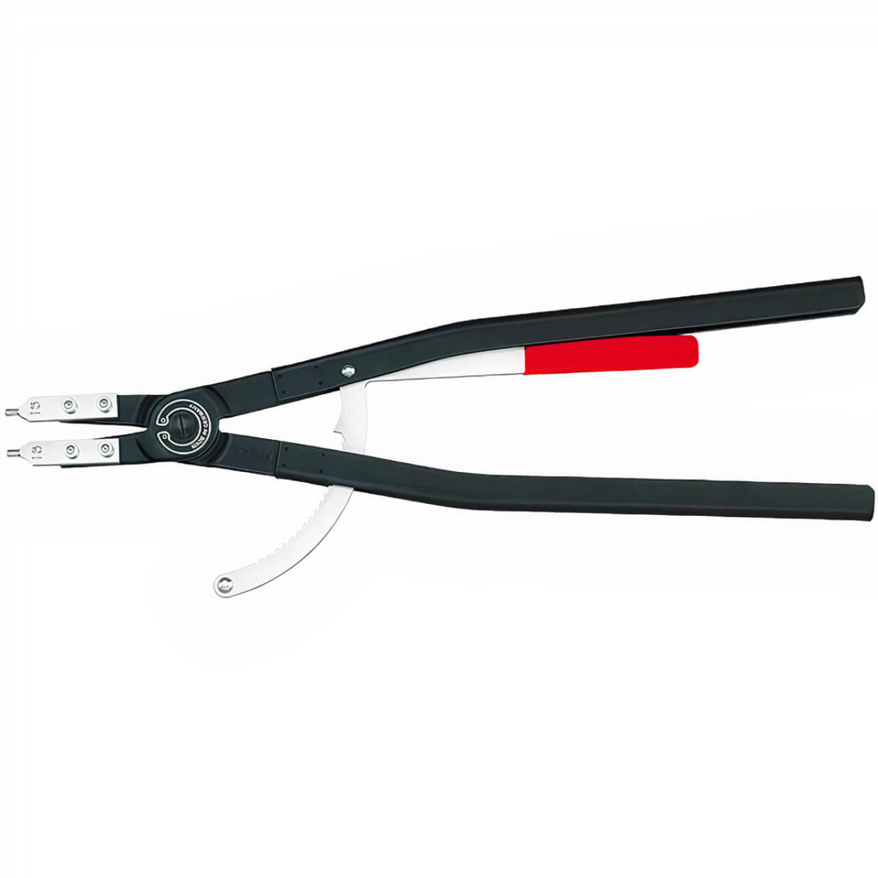 Knipex 580mm Straight Tip 252-400mm Internal Circlip Pliers