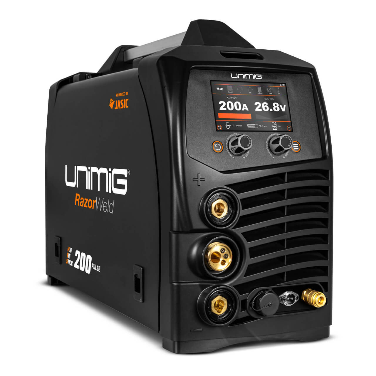 Unimig Razor 200 Pulse Mig/Stick/Tig Welder