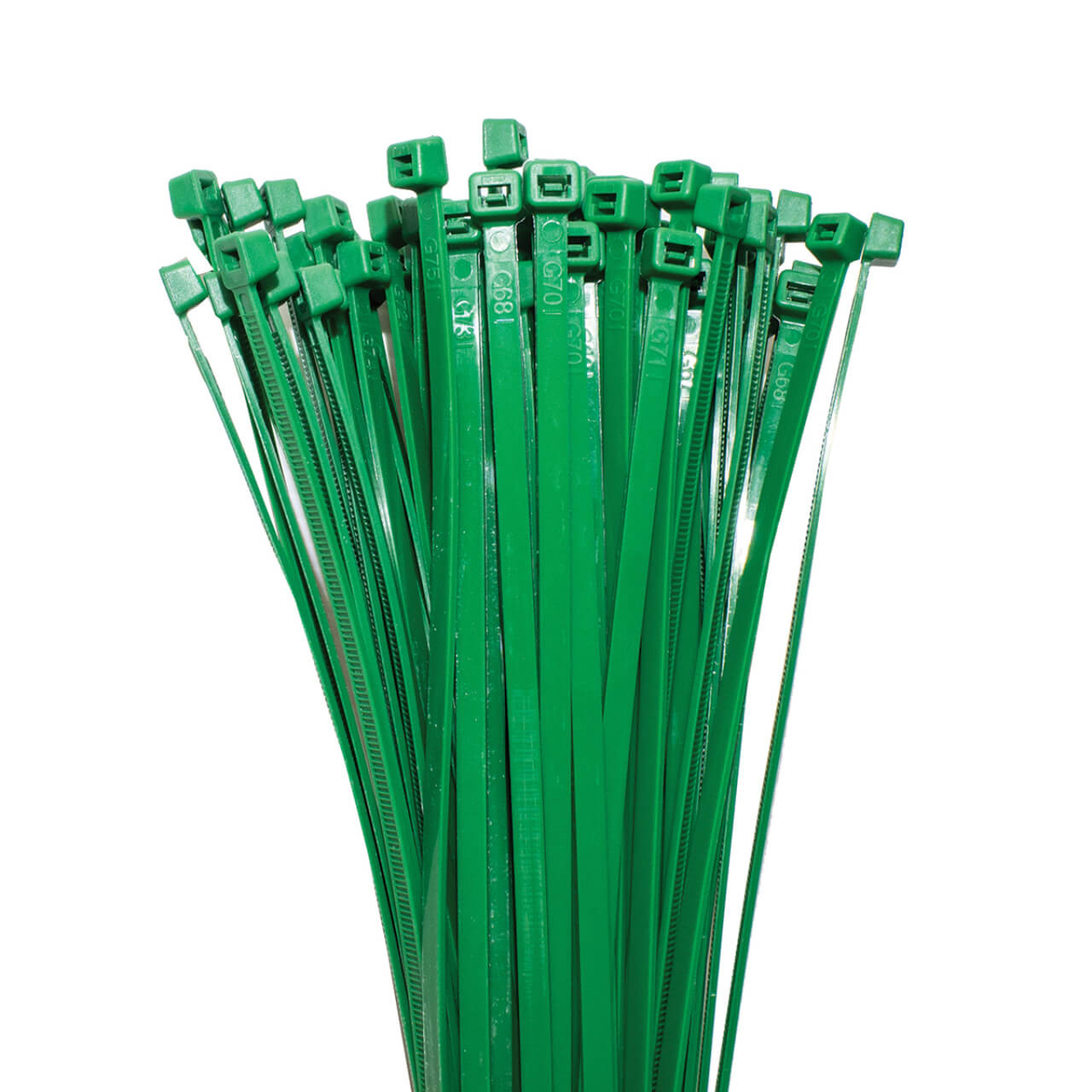Cable Tie Green 200 x 4.8mm 100pk