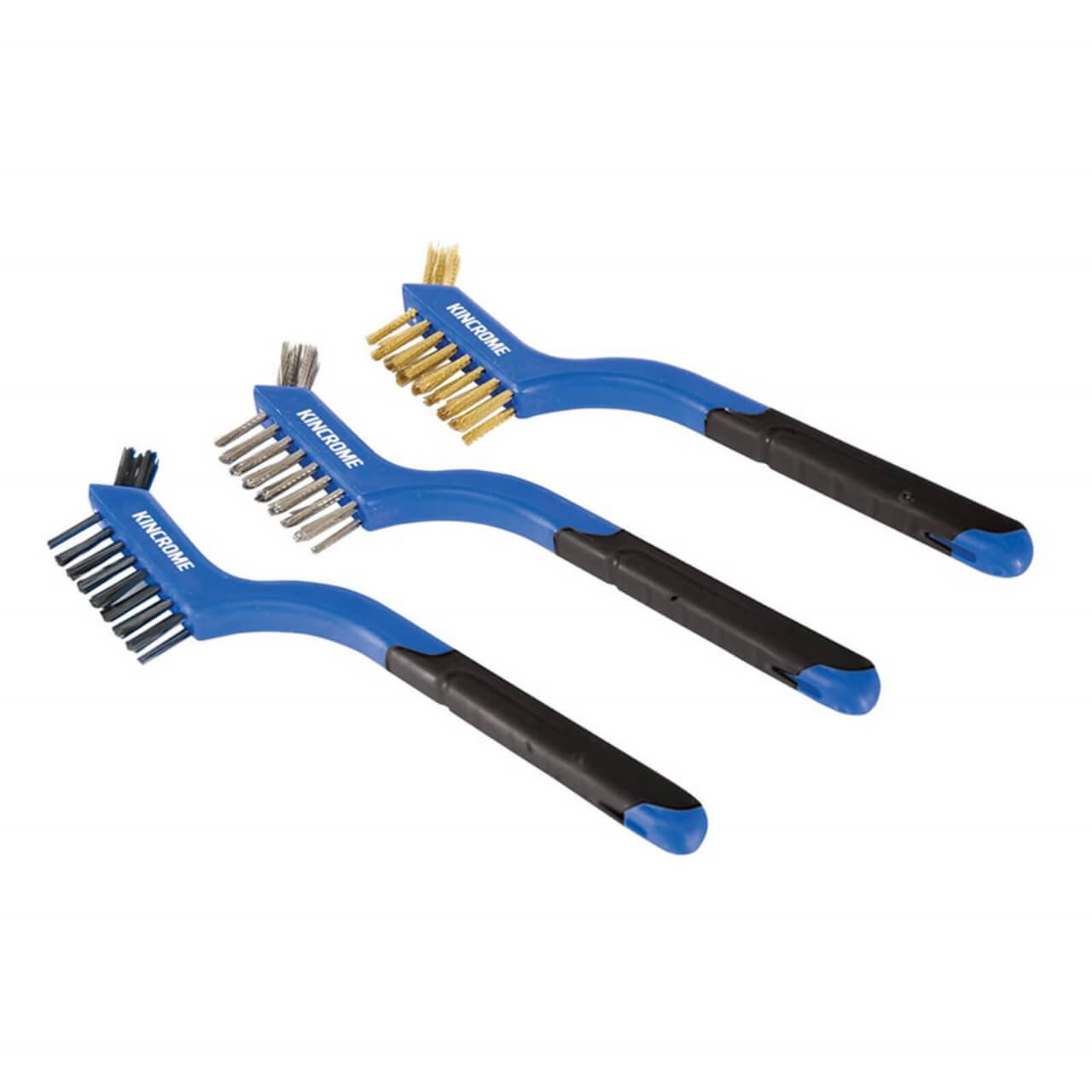 Kincrome 175mm Wire Brush Set 3pce