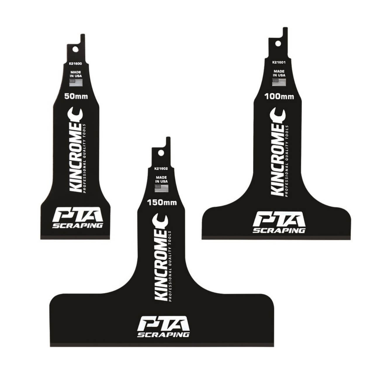 Kincrome Reciprocating Saw Scraper Blade Kit 3pce