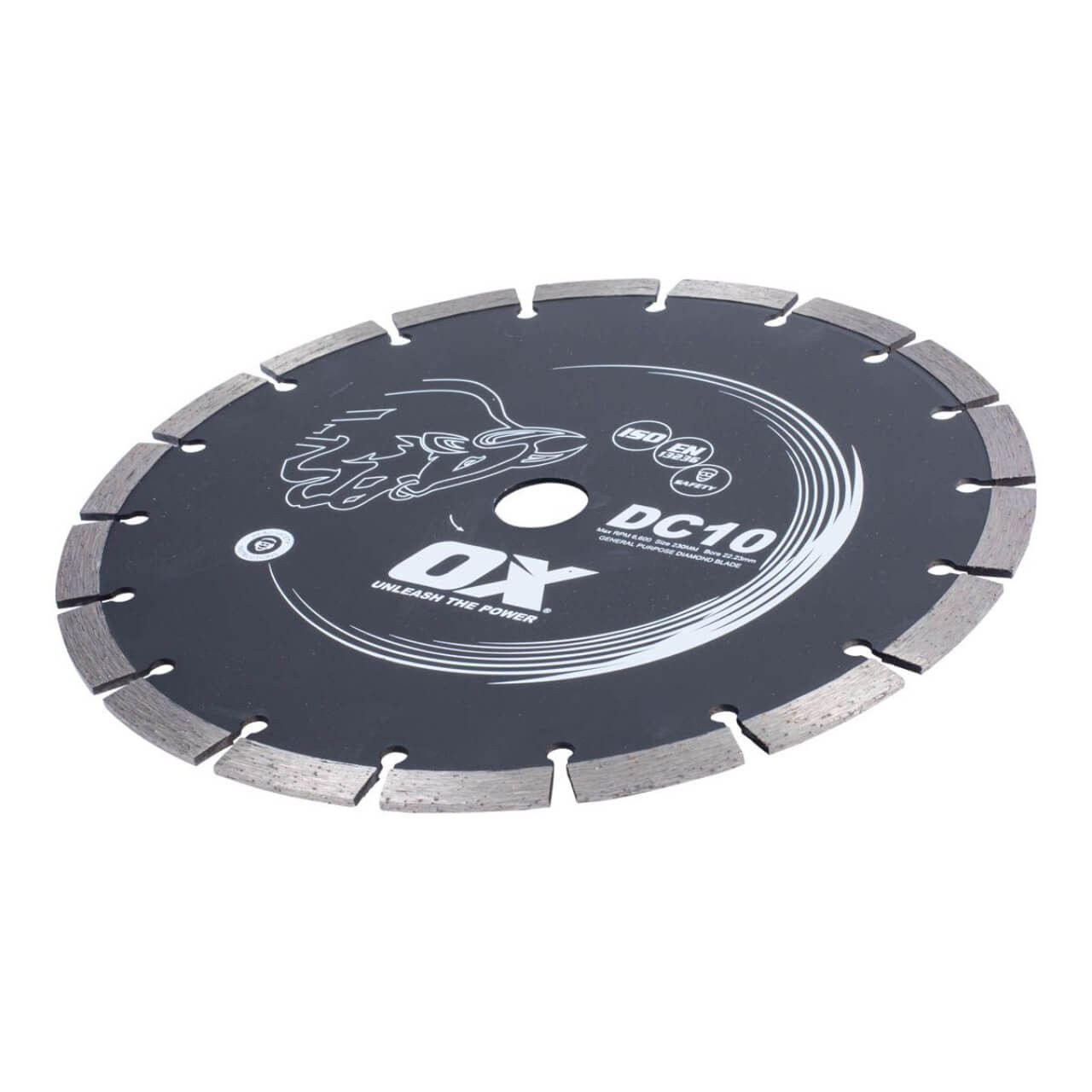 OX DIY DC10 9” Standard Seg. Gen. Purpose Diamond Blade OX DIY DC10 9” Standard Seg. Gen. Purpose Diamond Blade