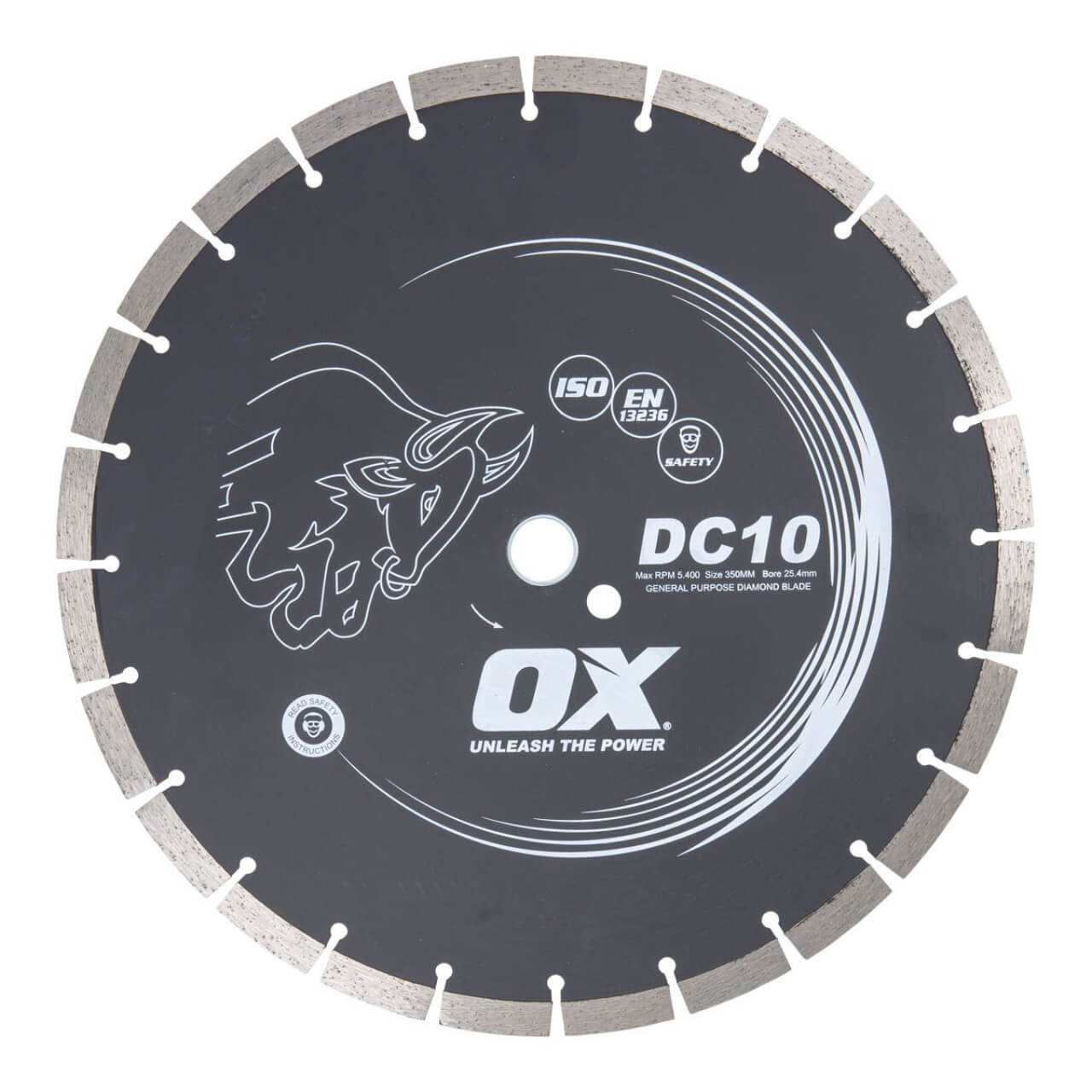 OX DIY DC10 14” Standard Seg. Gen. Purpose Diamond Blade