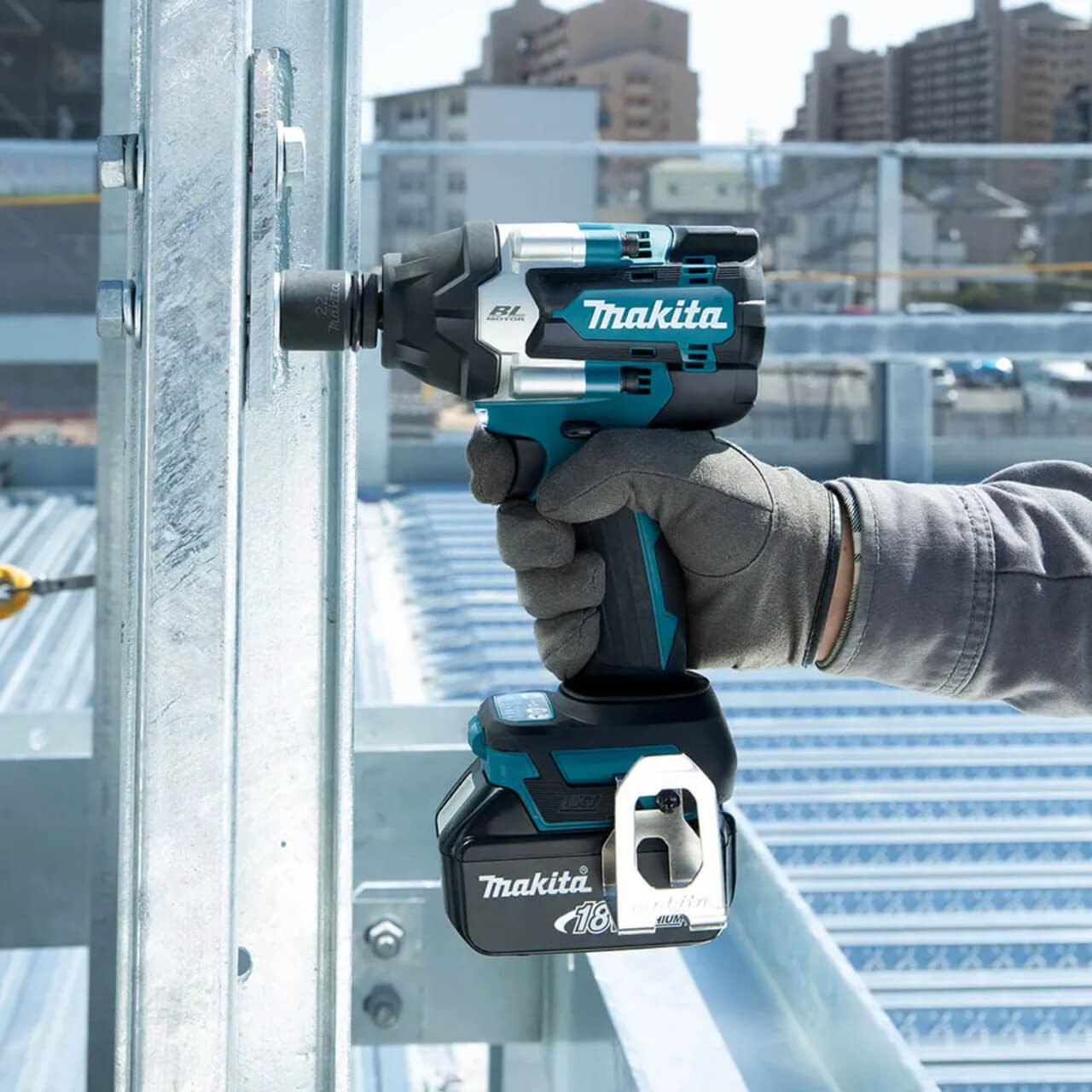 Makita 18V BRUSHLESS 1/2” Impact Wrench. 700Nm - Tool Only