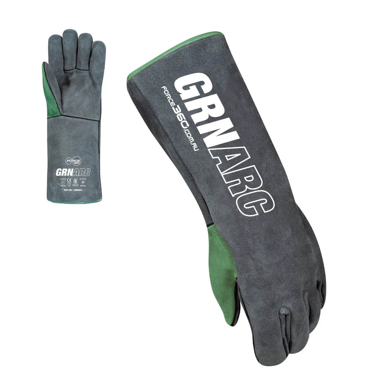 Force360 GrnArc 2x LH Welding Gloves