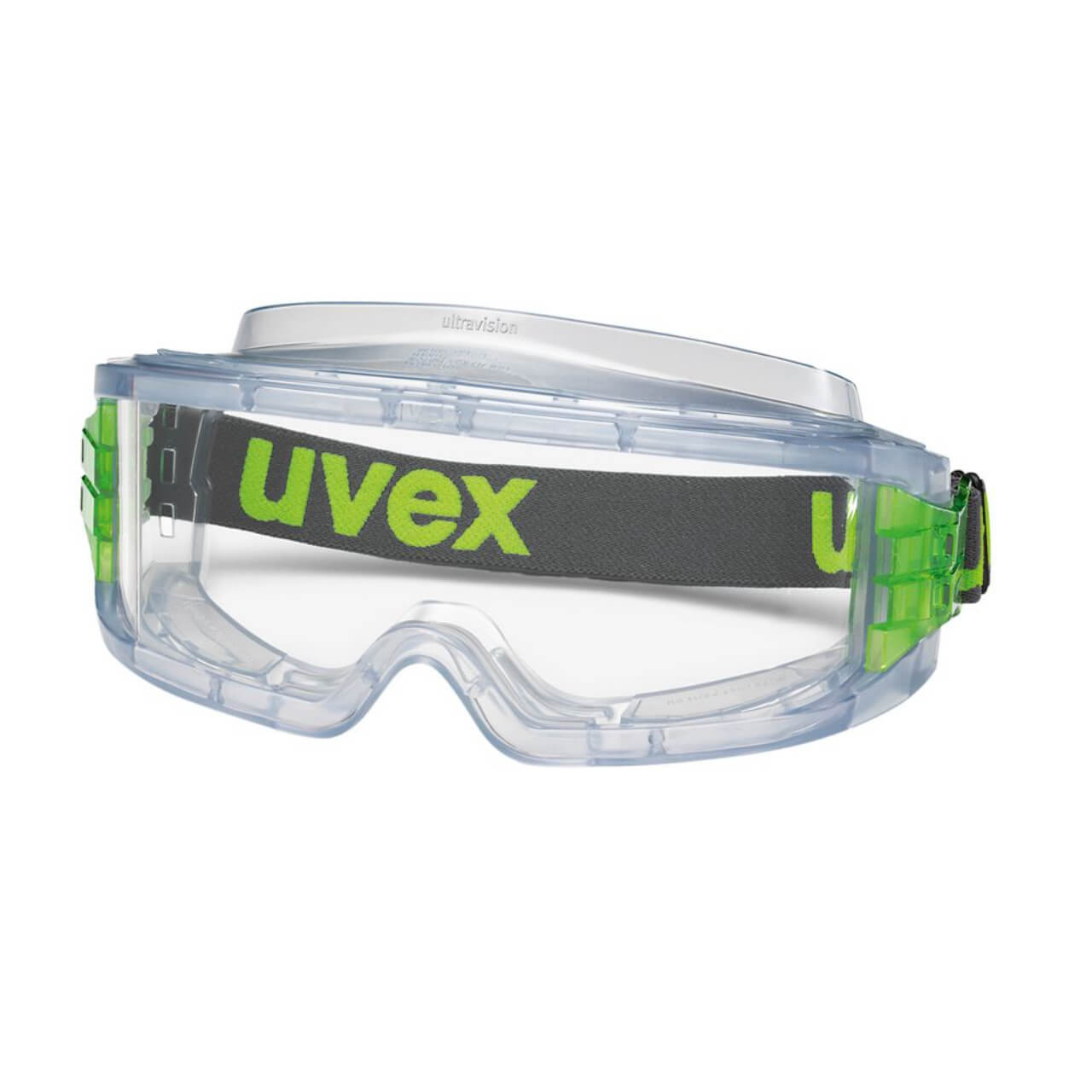 Uvex Ultravision AF Clear Safety Goggles, Transparent Vented Frame