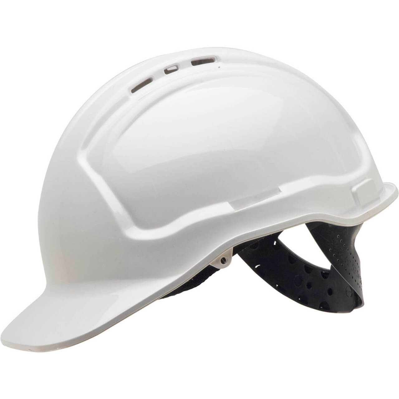 Tuffgard White Vented Hard Hat