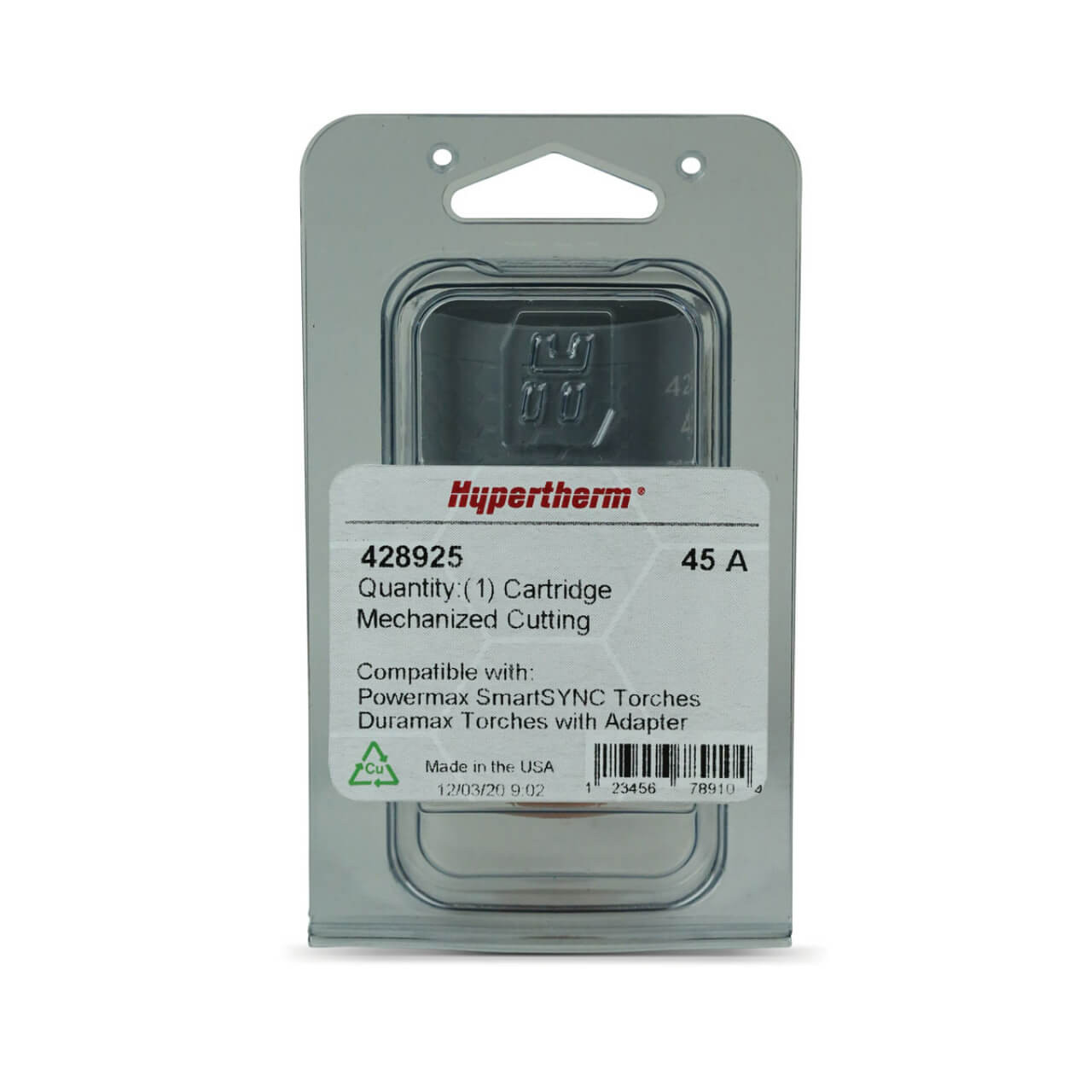 Hypertherm SmartSYNC Cartridge 45A Mechanized Cutting