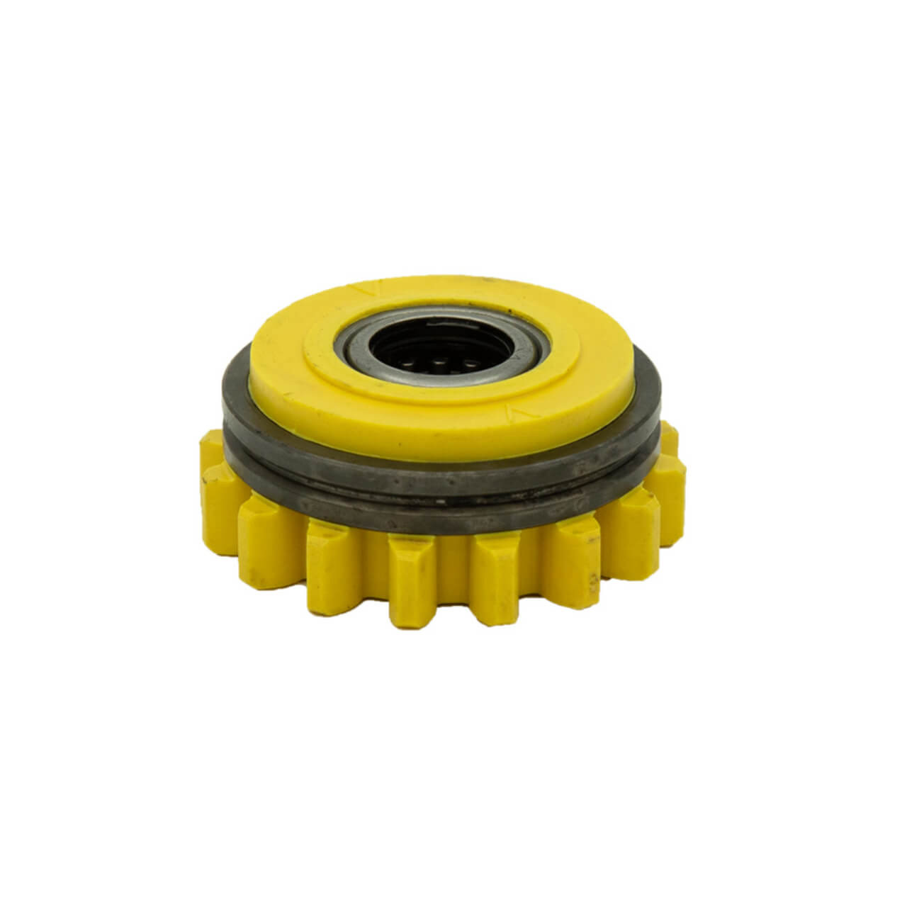 Kempact 1.6mm V70° Steel Upper Drive Roller 2KFM2/4 Yellow