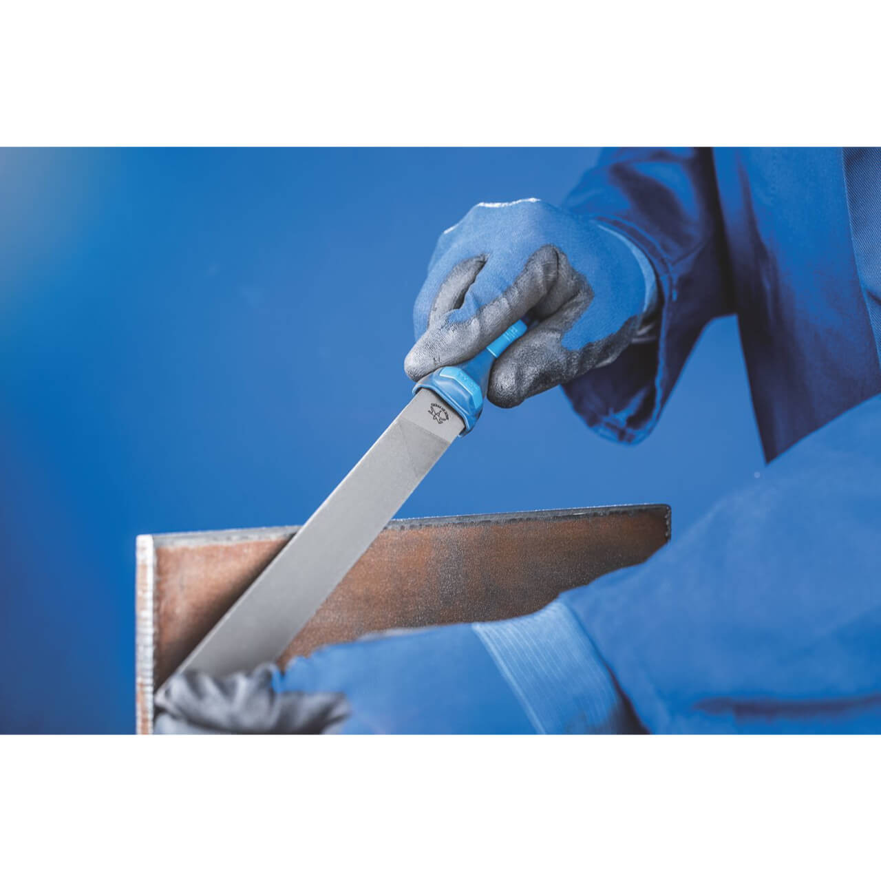 Pferd Hand File Smooth Cut With Handle 1112 200mm C3 CS-FH