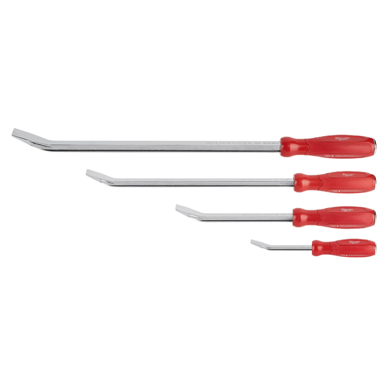 Milwaukee Pry Bar Set 4pce