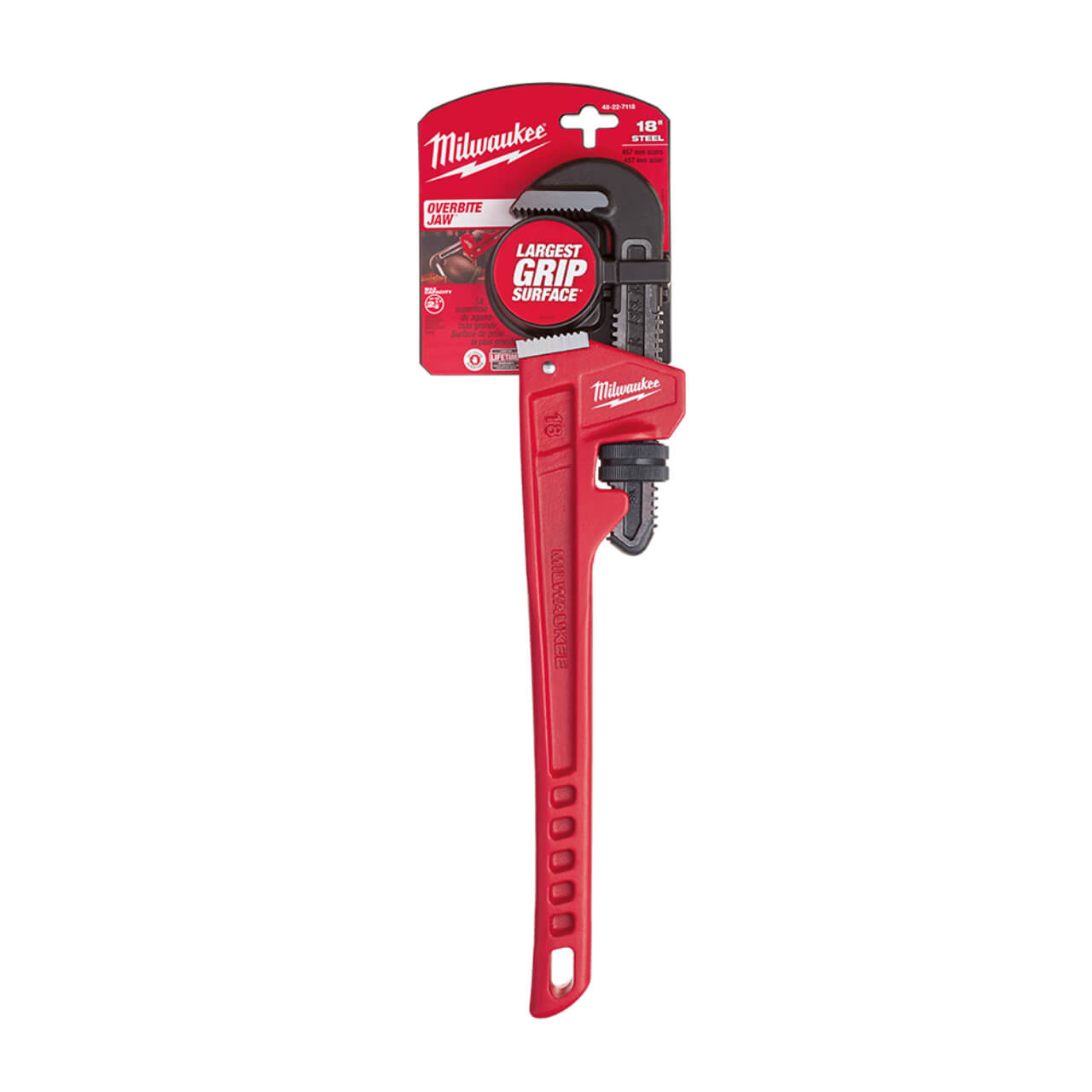 Milwaukee 457mm Steel Pipe Wrench
