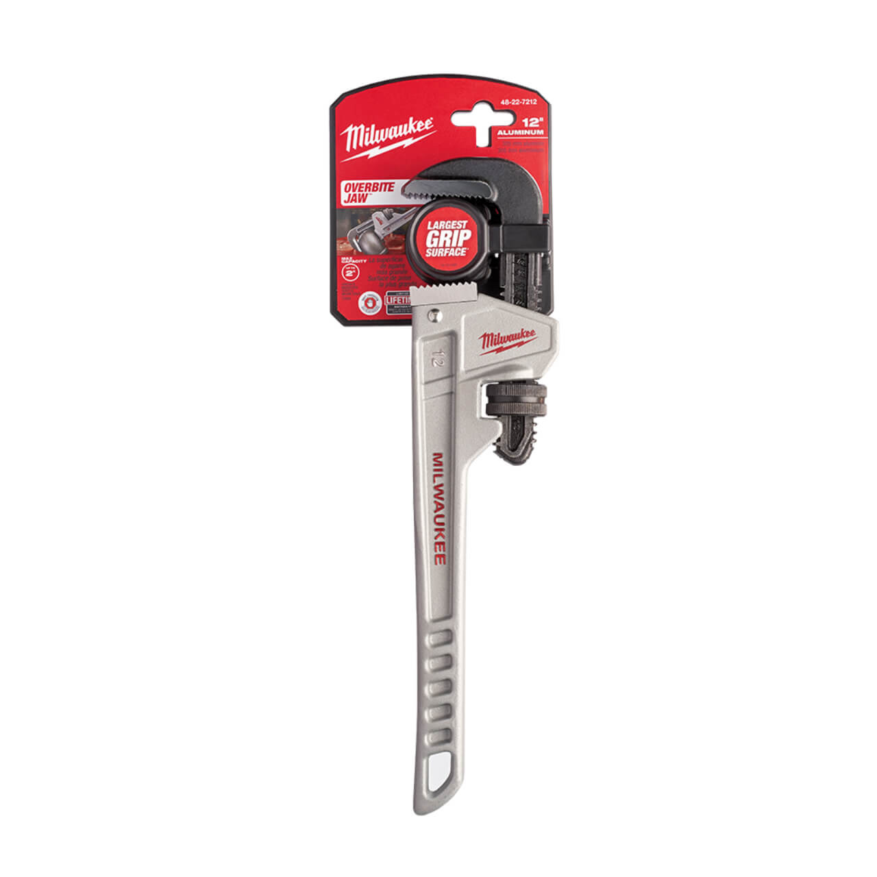 Milwaukee 304mm Aluminium Pipe Wrench