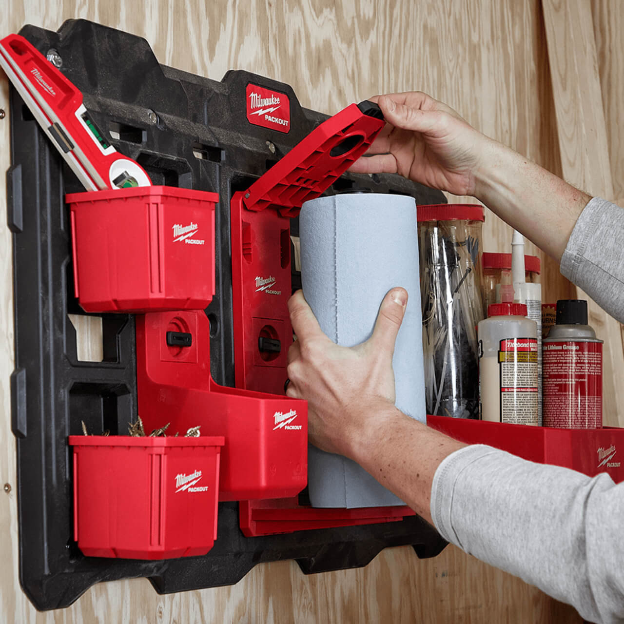 Milwaukee Packout Roll Holder