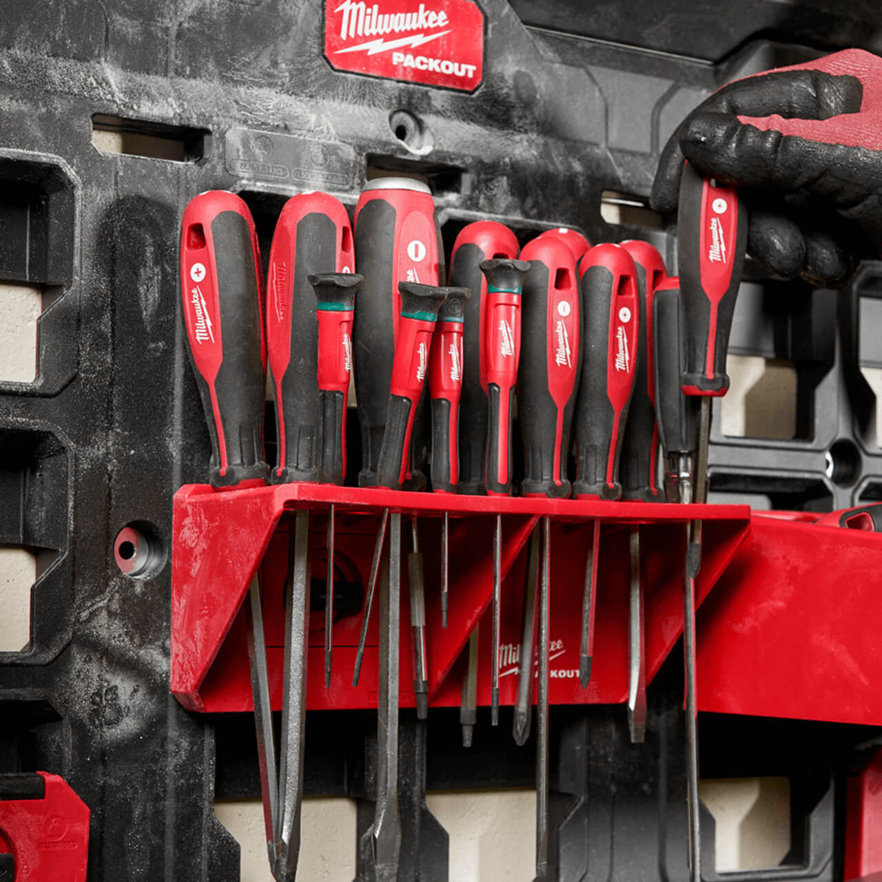 Milwaukee Packout Screwdriver Rack