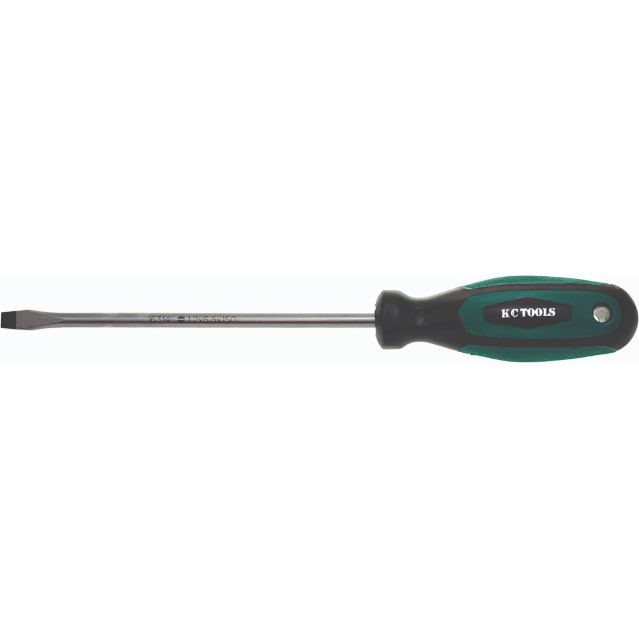 KC Tools 4 x 100mm Straight Tip Anti Slip Blade Screwdriver