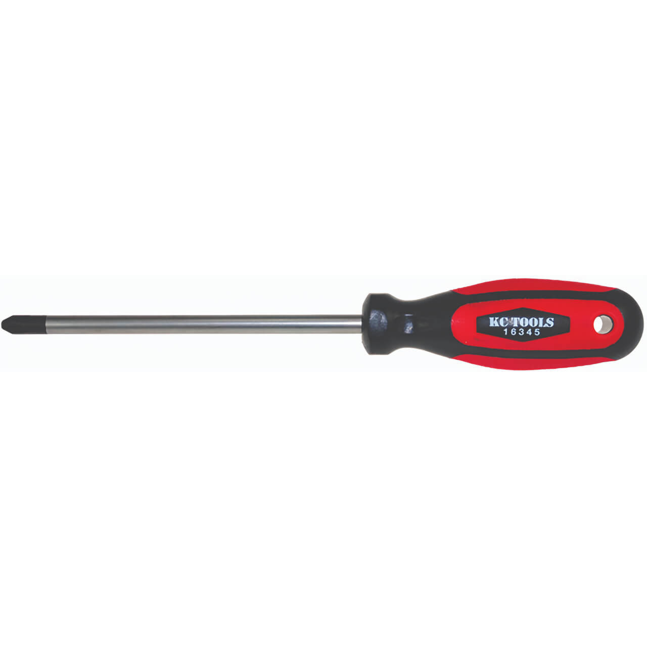 KC Tools No.2 x 200mm Anti Slip Phillips Screwdriver