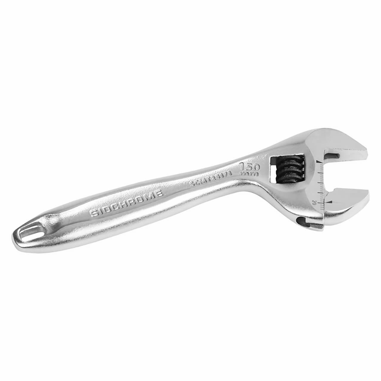 Sidchrome 150mm Chrome Quick Adjustable Wrench