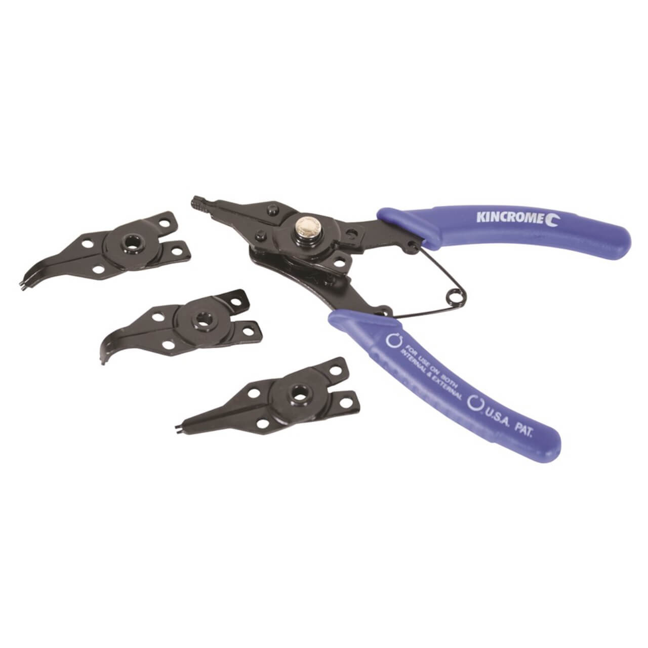 Kincrome 160mm Combination Circlip Pliers Set 5pce