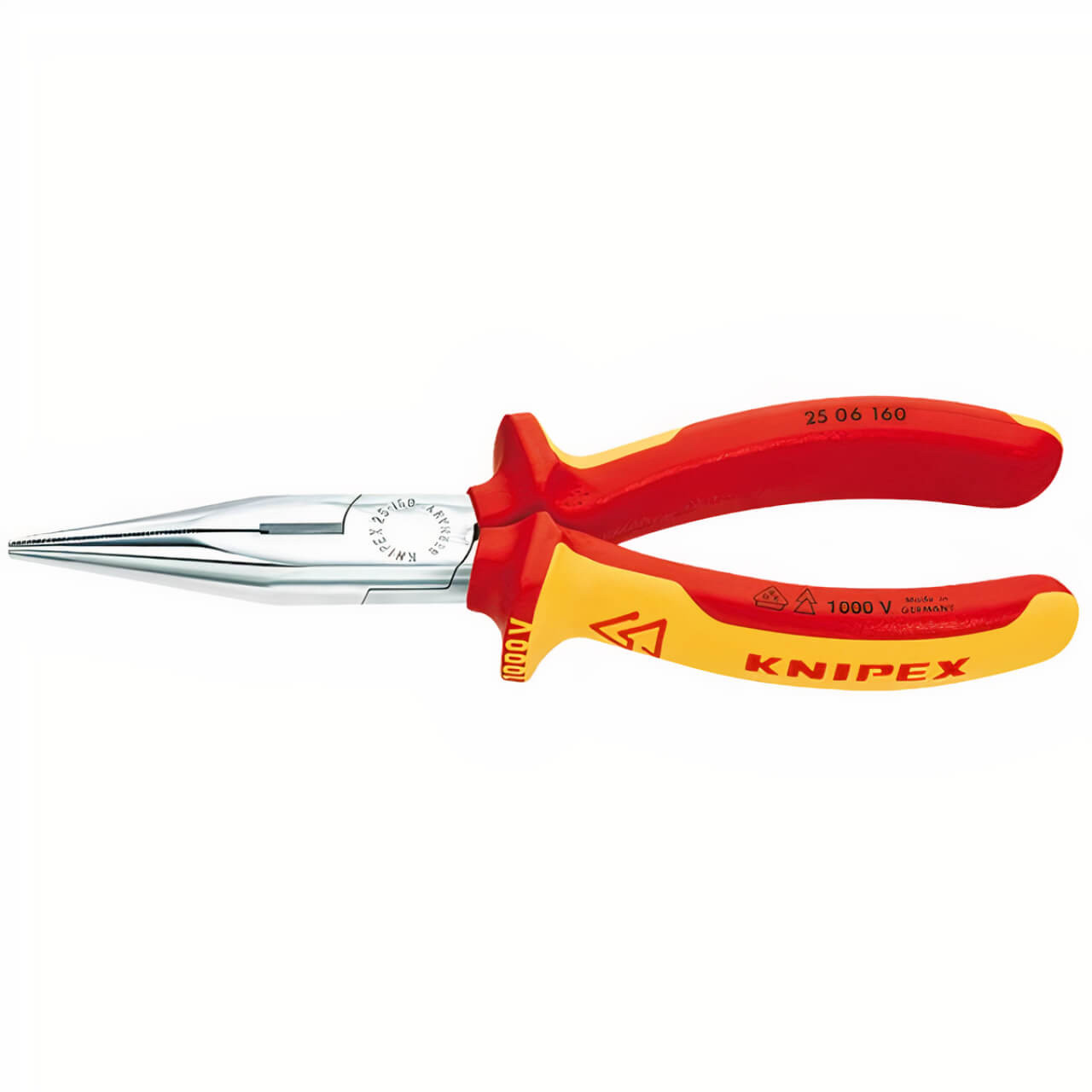 Knipex 160mm Long Nose Pliers With Cutter