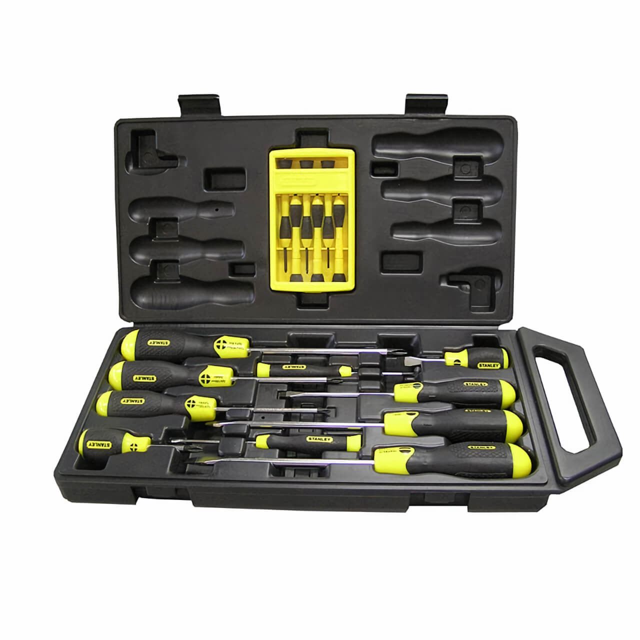 Stanley Cushion Grip Screwdriver Set 16pce Stanley Cushion Grip Screwdriver Set 16pce