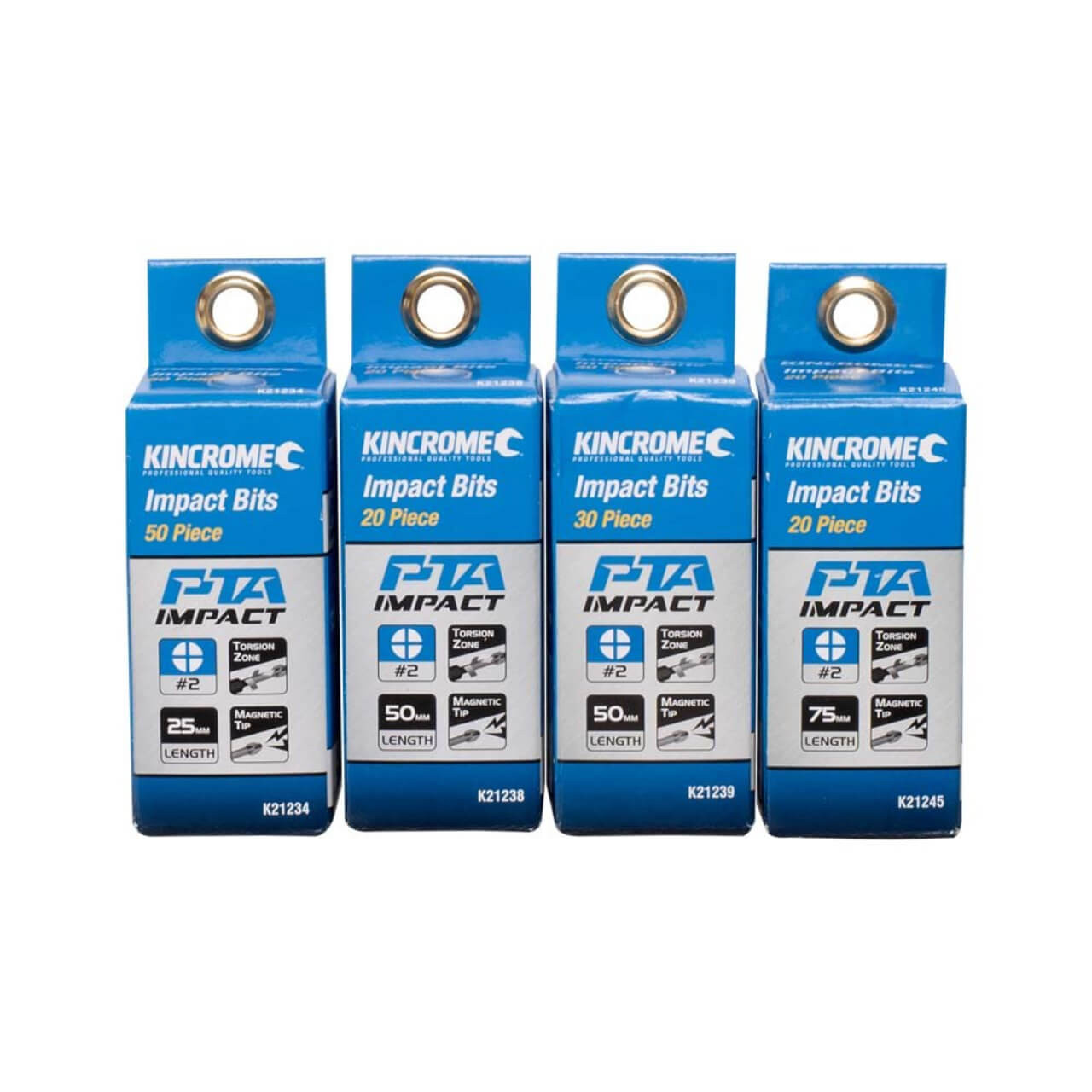 Kincrome Phillips #2 x25mm Impact Bit 50pk
