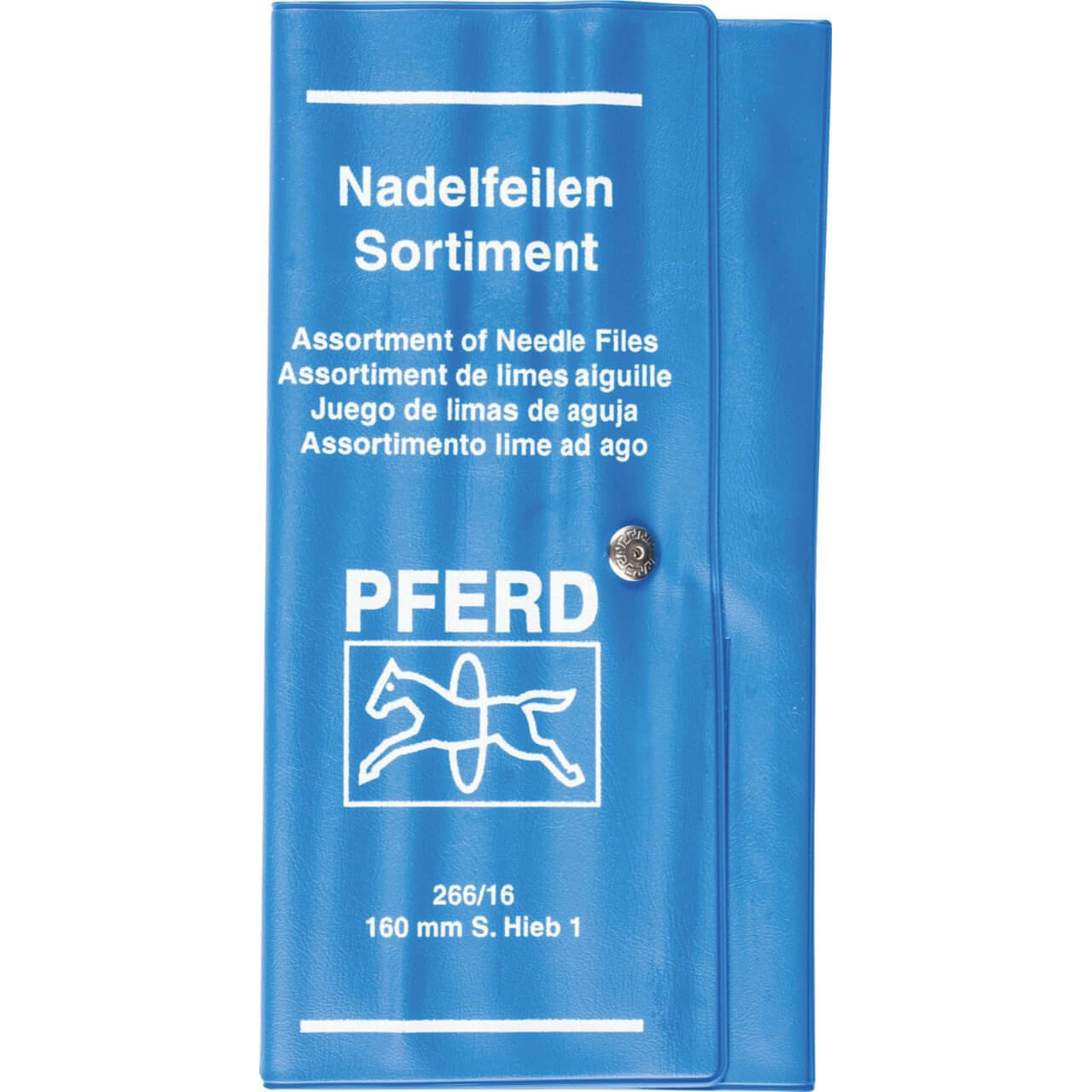 Pferd Needle File Roll Case 266/16 P 12pc