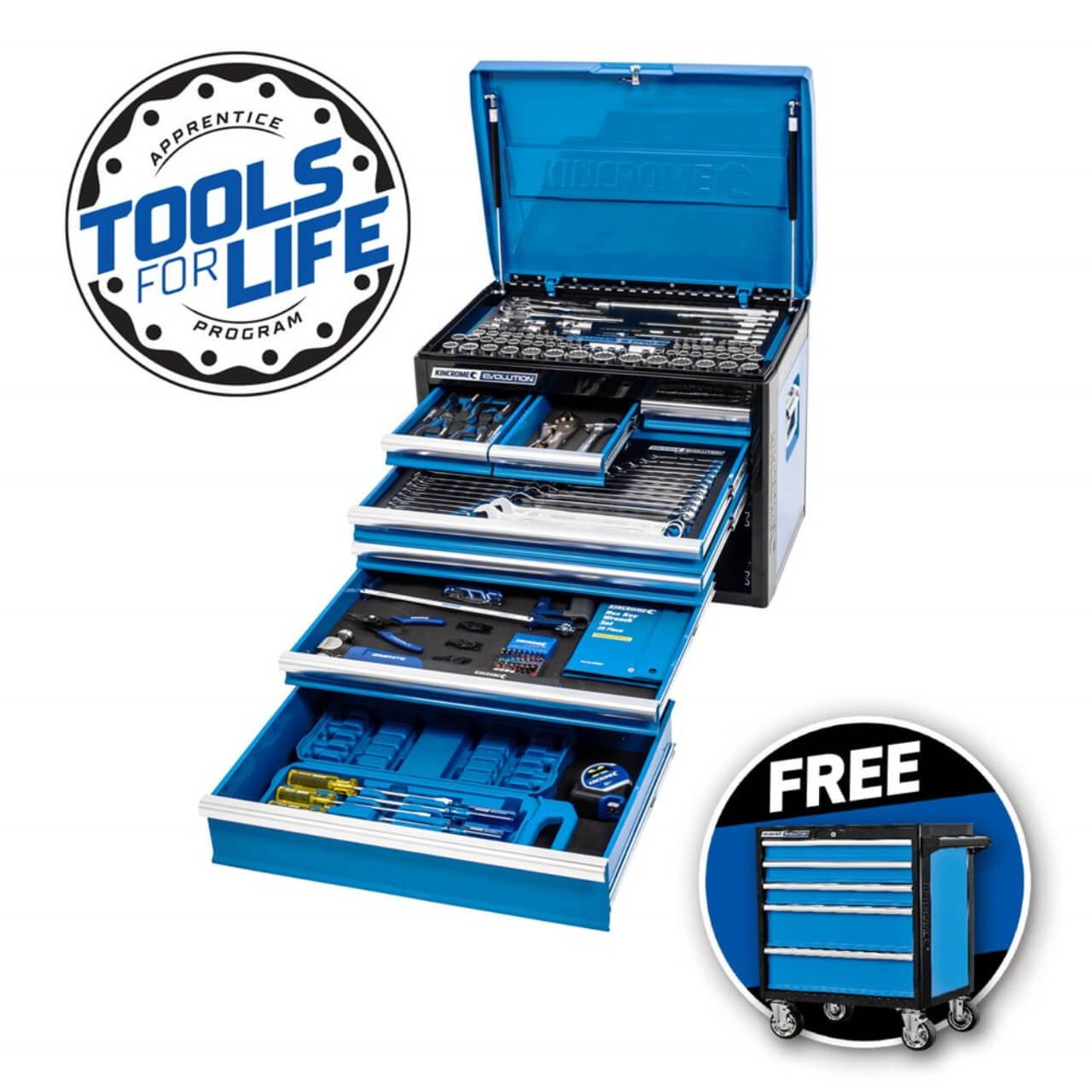 Kincrome Tool Kit 207 Piece ACL Industrial Technology