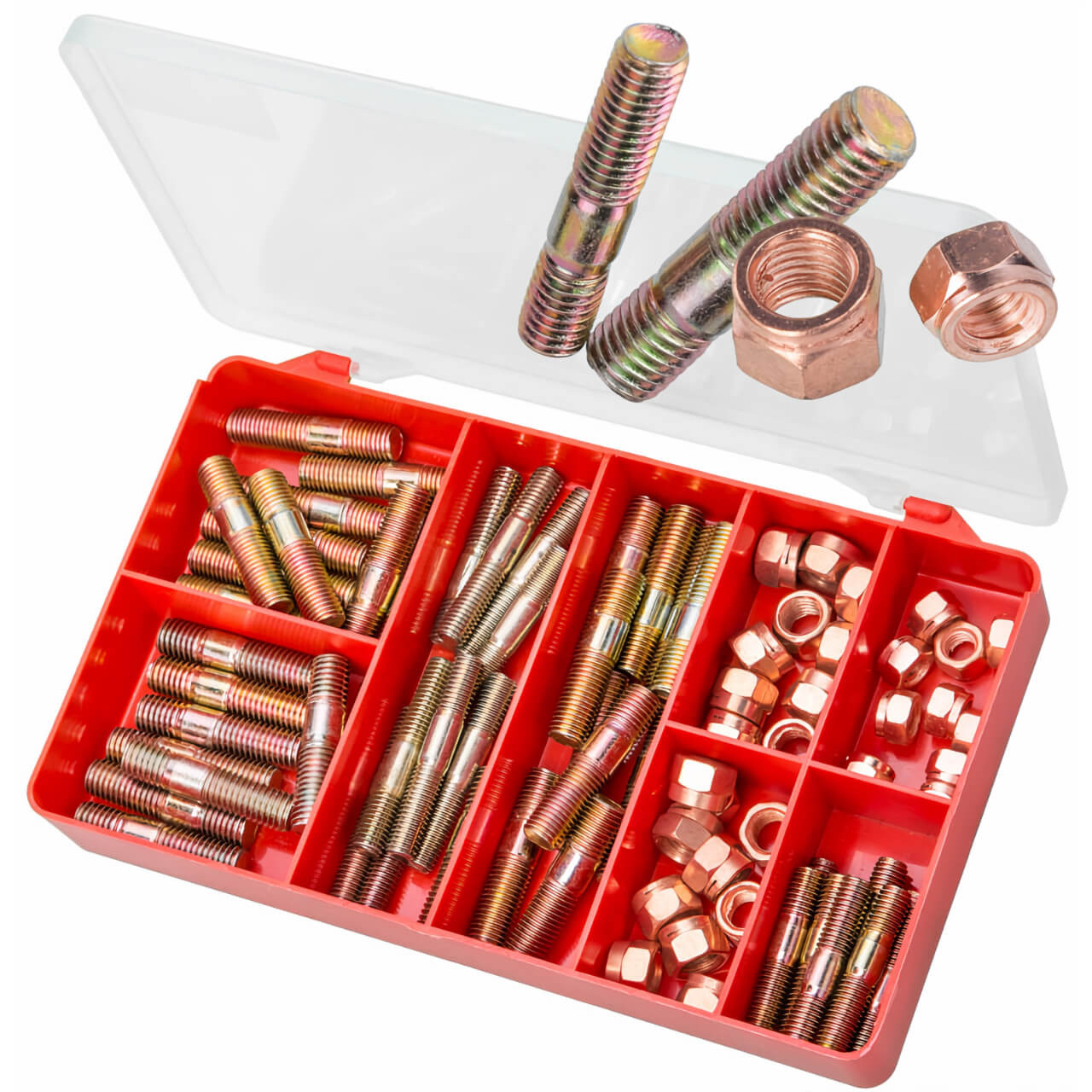 Torres 80pc Exhaust Manifold Studs and Copper Nuts