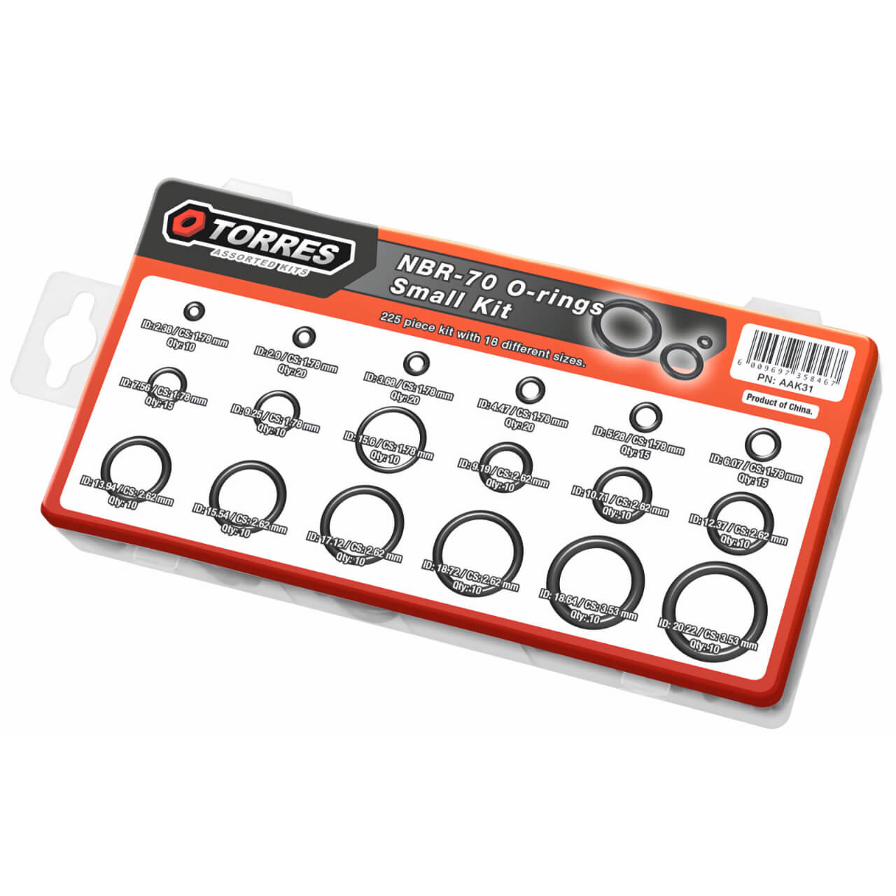 Torres Imperial O'Ring Kit (18 sizes)