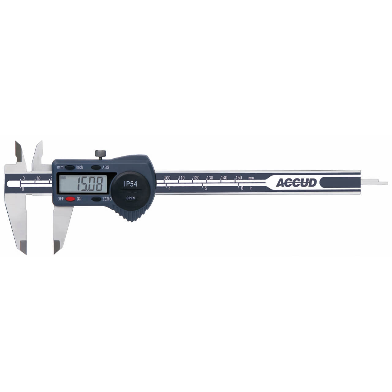 Accud 0-300mm/0-12” Digital Caliper IP54