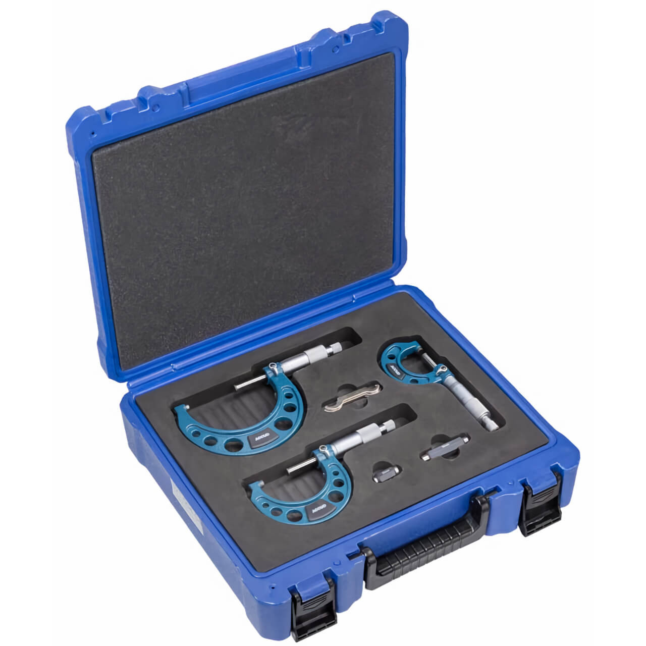 Accud 0-75mm Outside Micrometer Set (3pcs)
