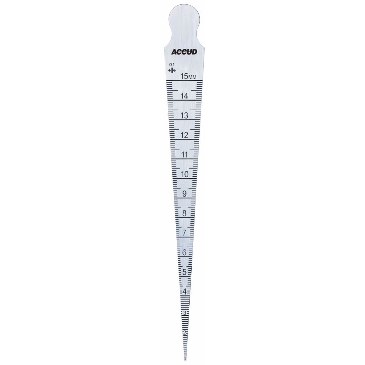 Accud 0.8-15mm Taper Gauge