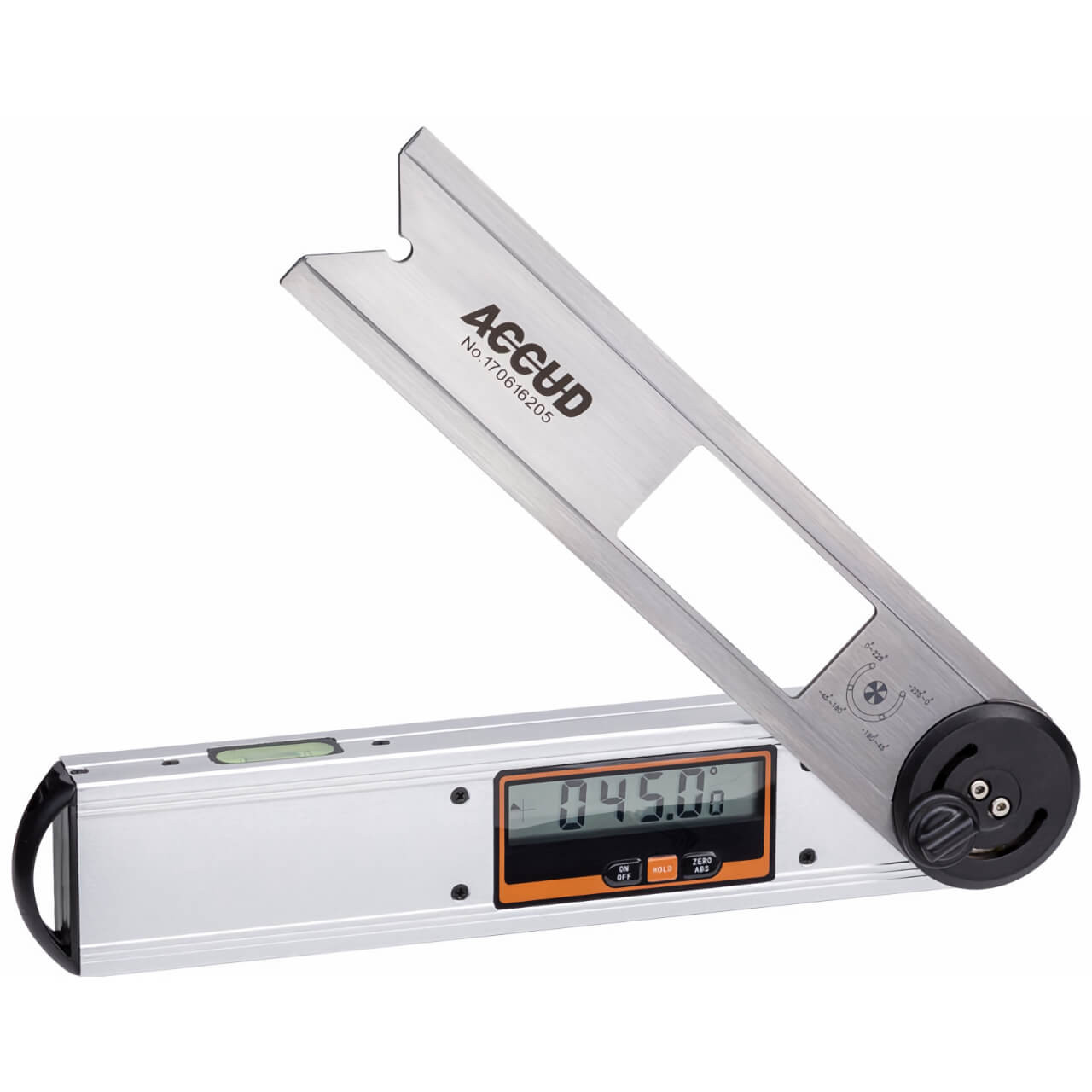 Accud 0 - 360° Digital Protractor