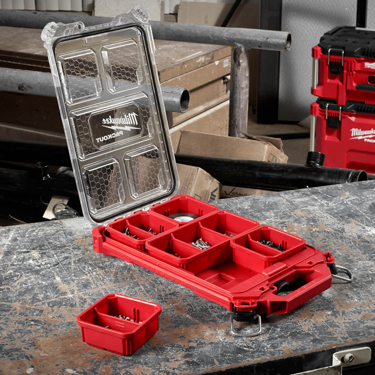 Milwaukee Packout Low-Profile Compact Organiser