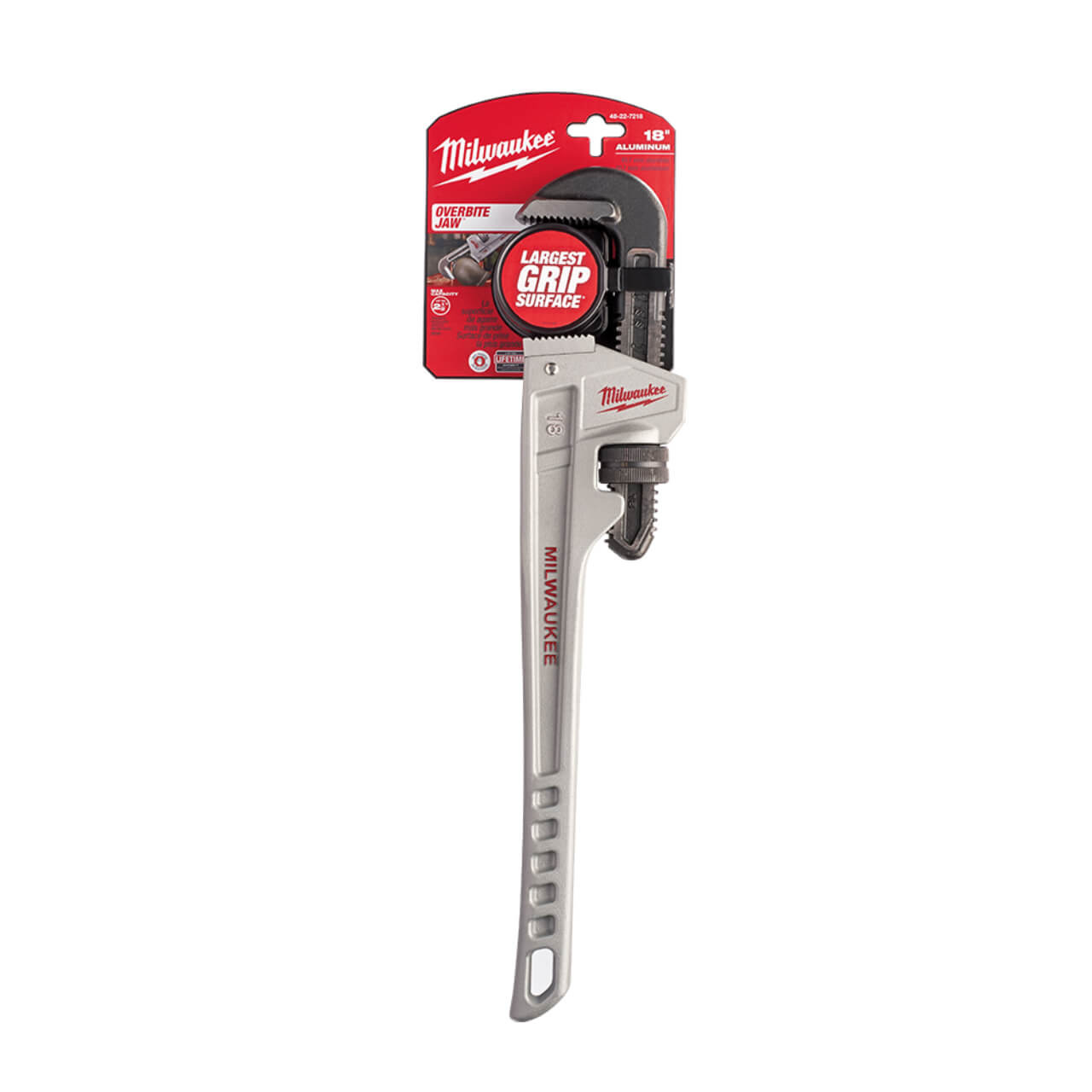 Milwaukee 457mm Aluminium Pipe Wrench