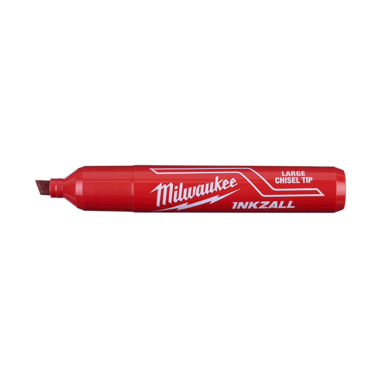 Milwaukee Inkzall Red Large Chisel Tip Marker 12pk