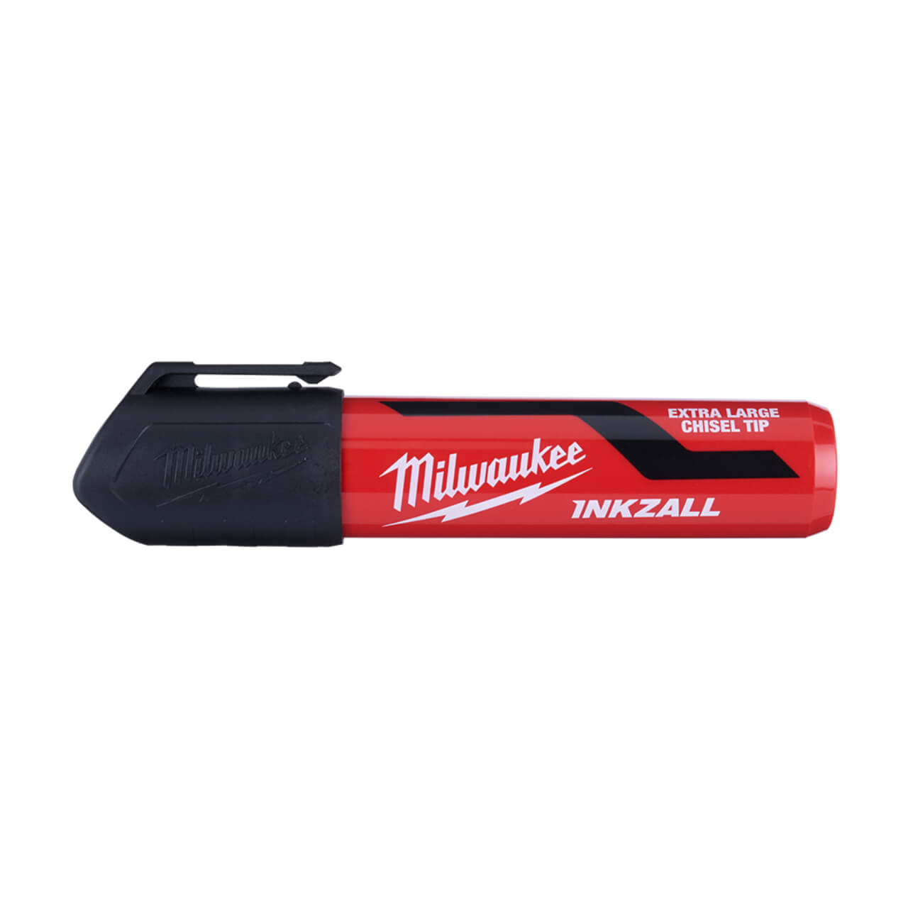 Milwaukee Inkzall Black Extra Large Chisel Tip Marker HS
