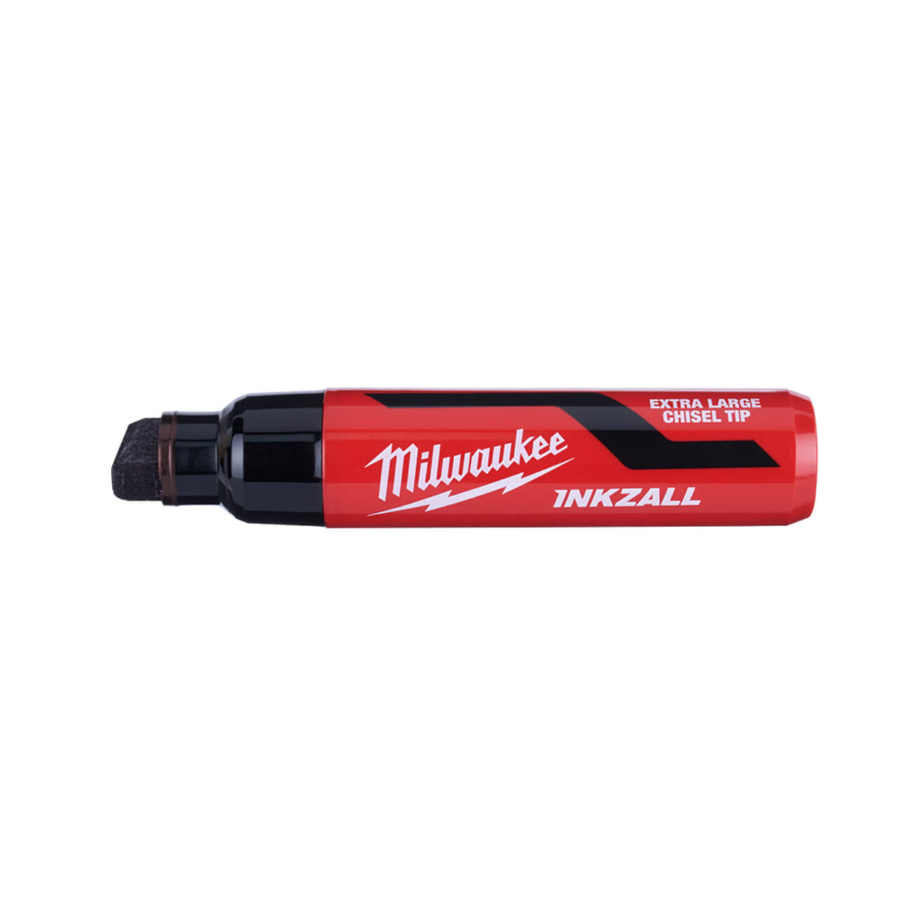 Milwaukee Inkzall Black Extra Large Chisel Tip Marker HS