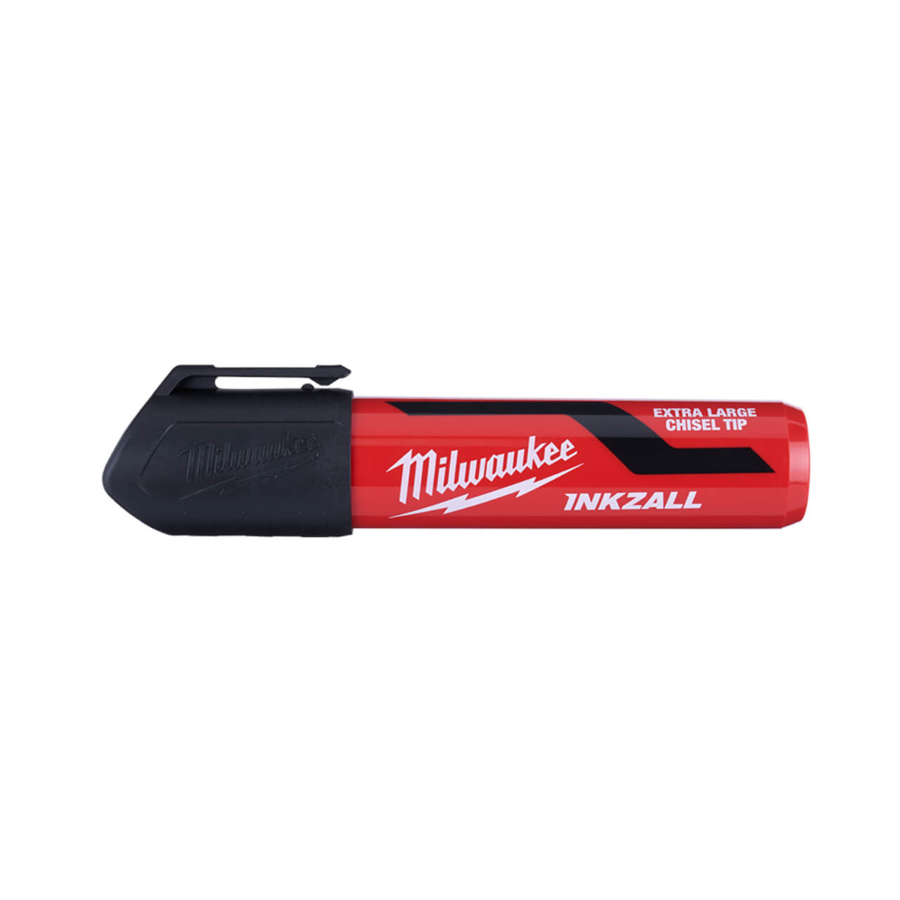 Milwaukee Inkzall Black Extra Large Chisel Tip Marker 12pk