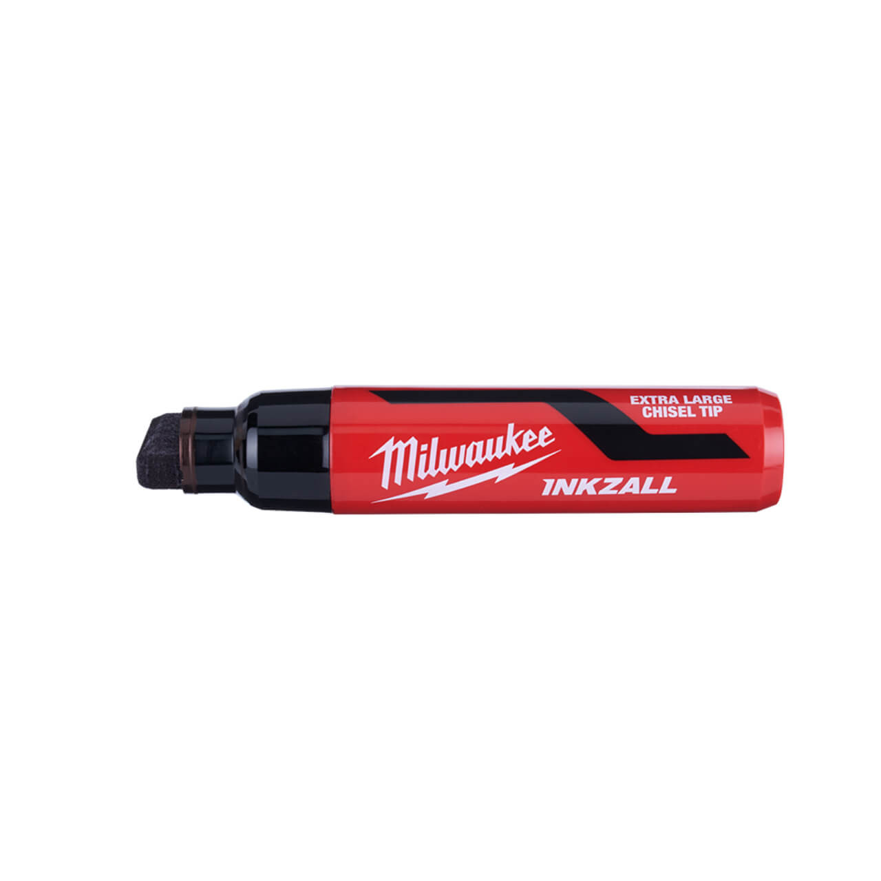 Milwaukee Inkzall Black Extra Large Chisel Tip Marker 12pk