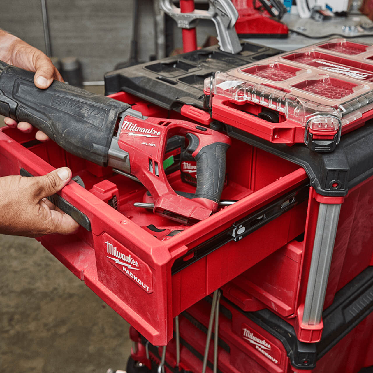 Milwaukee Packout 3 Drawer Tool Box