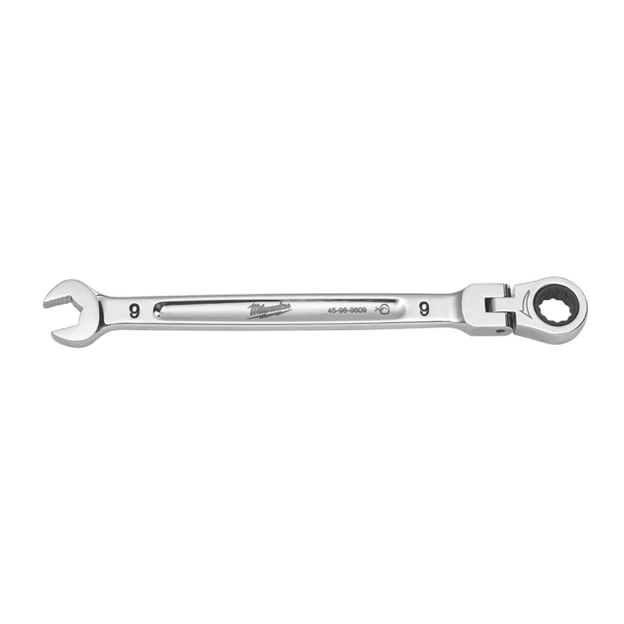 Milwaukee 9mm Flex Head Ratcheting Combination Wrench Metric