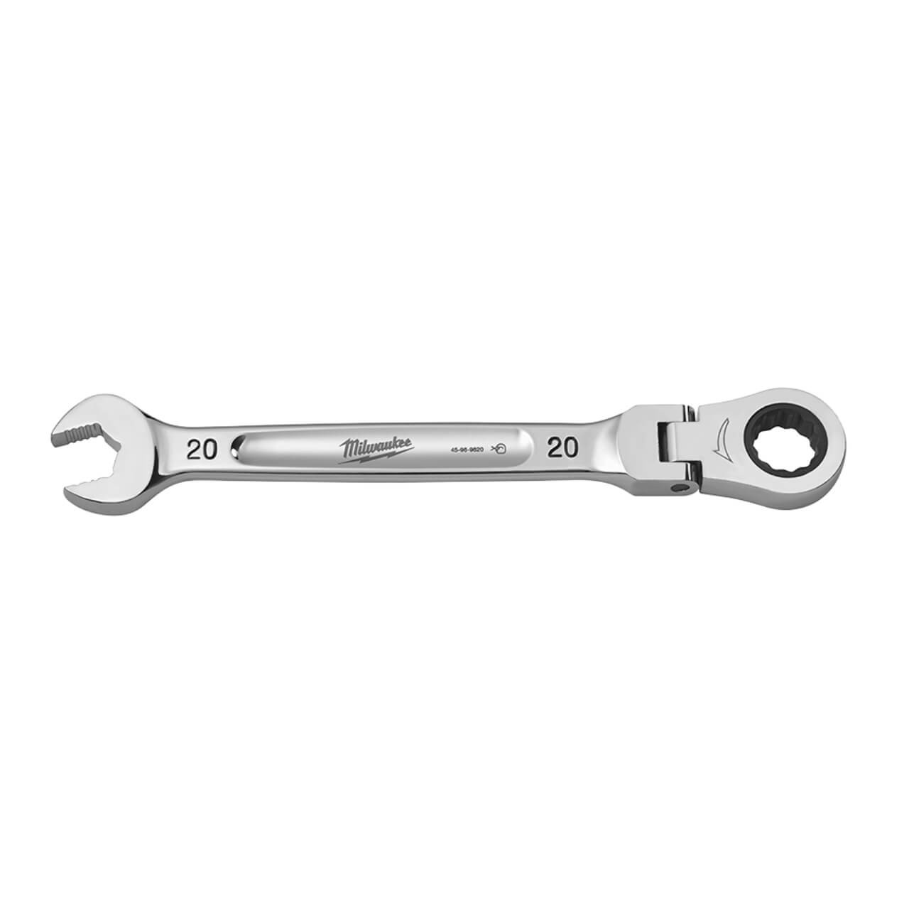 Milwaukee 20mm Flex Head Ratcheting Combination Wrench Metric