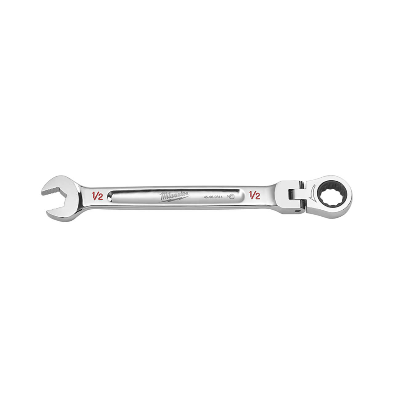 Milwaukee 1/2 Flex Head Ratcheting Combination Wrench Imperial