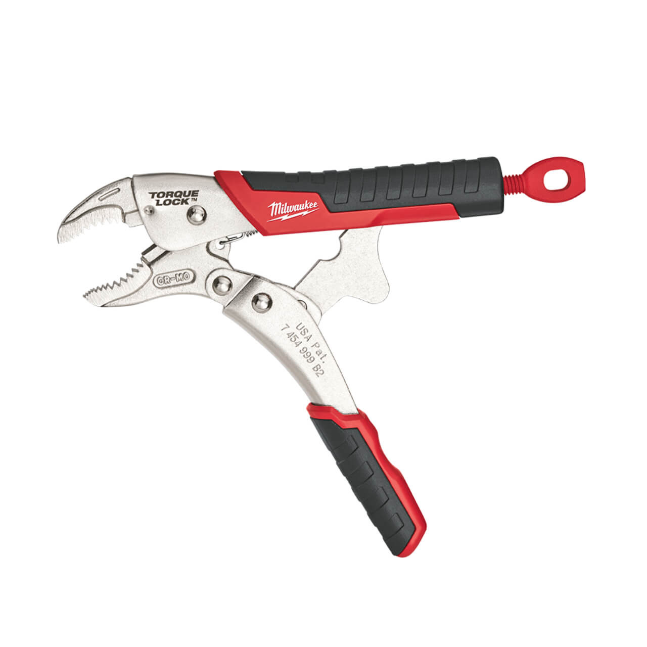 Milwaukee Torque Lock 177mm Durable Grip Curved Jaw Locking Pliers