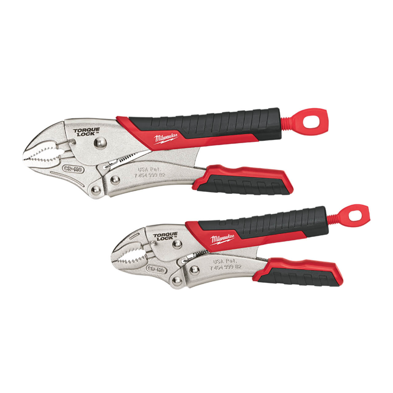 Milwaukee Torque Lock 254mm & 177mm Durable Grip Locking Pliers 2pk